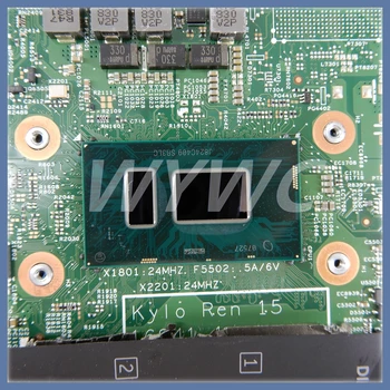16841-1 Su i5 i7-8 Gen CPU UMA / PM GPU Sąsiuvinis Mainboard Dell Inspiron 7570 7573 Nešiojamas Plokštė Visiškai Išbandyta GERAI