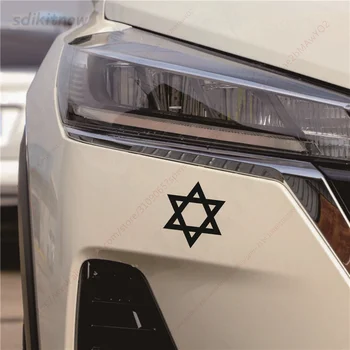 Izraelio Tautos Vėliava Vinly Lipdukas Automobilio Lipdukas Stilius Dovydo Žvaigždė Šešiakampė Langai Durų Apdailos Reikmenys