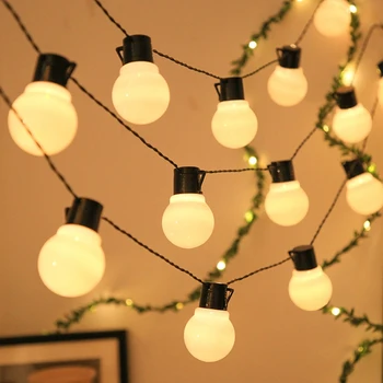 LED Saulės Žibintas Power LED String Pasakų Žibintai Girliandas Sodo Kalėdų Dekoro Lauko