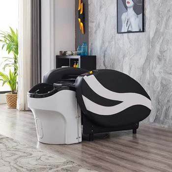 Pažangios elektros vandens cirkuliacijos galvos masažas, šampūnas lova, kirpykla, grožio salonas