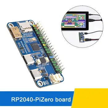 RP2040-PiZero Su 16 MB Flash Suderinama Su Aviečių Dropshipping GPIO Aviečių RP2040 Pagrįstas Pi Chip Pi NULIS NULIS J7C4